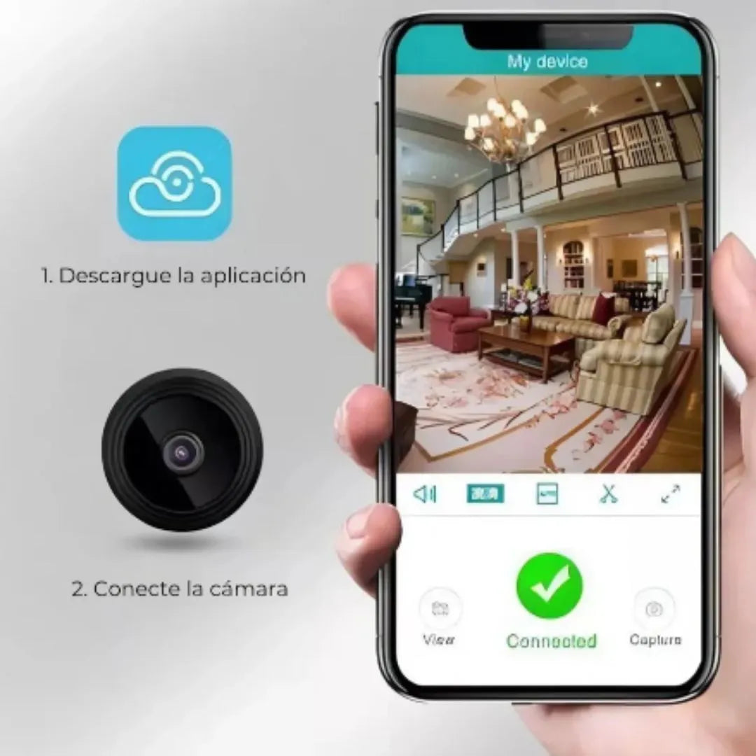 (COMPRA 1 LLEVA 2) MINI CÁMARA ESPÍA PRO FULL HD