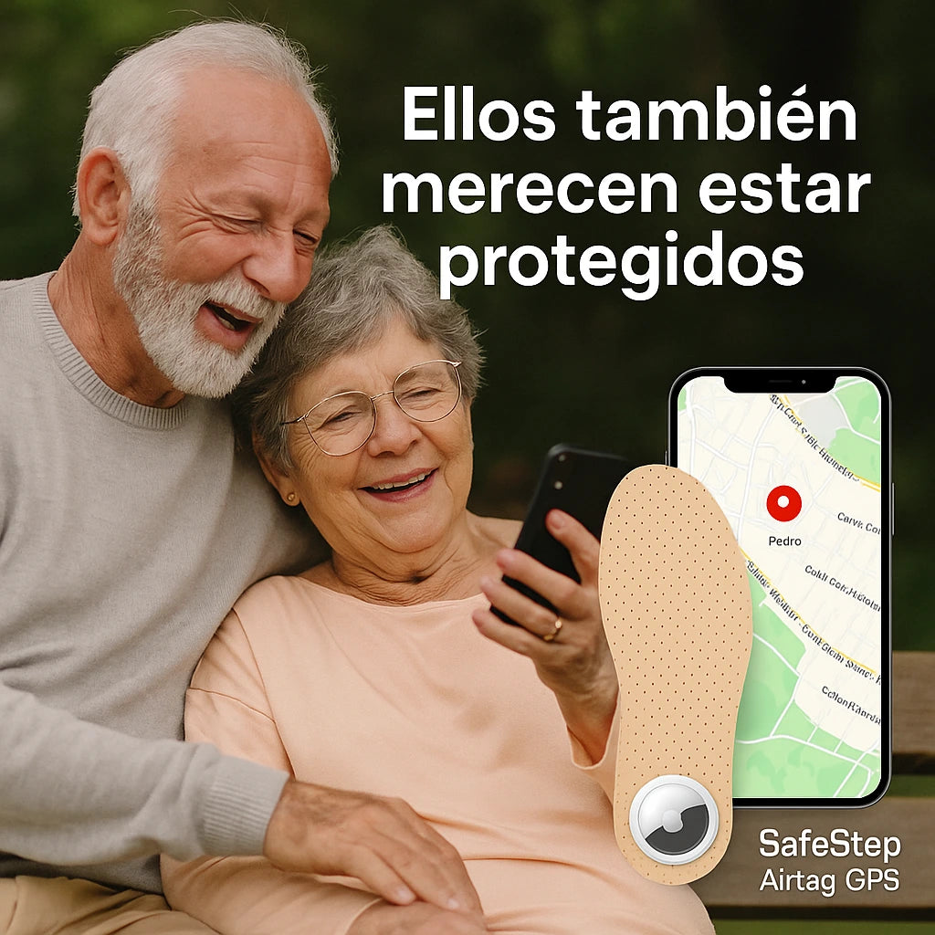 Plantilla Rastreadora GPS SafeStep | Protege a los tuyos 24/7