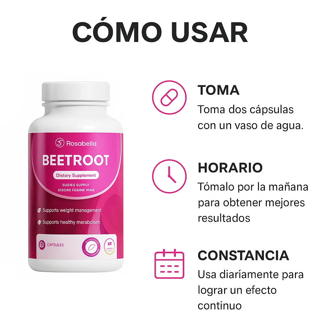 Rosabella: Vitalidad y 32 Nutrientes Clave en Una Sola Cápsula