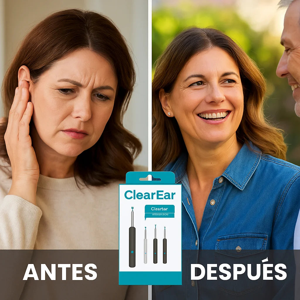 Limpiador de Oídos Inteligente ClearEar | Rejuvenece tu salud auditiva