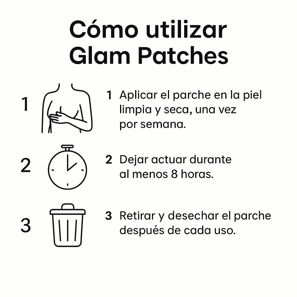 Glam Patches | Reafirma tu busto naturalmente y sin esfuerzo