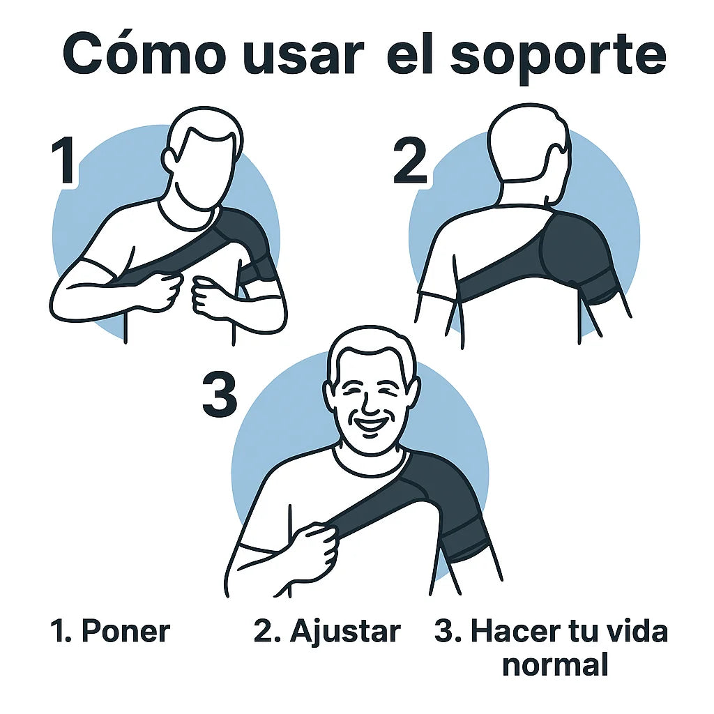 Soporte de Hombro Profit | Elimina el dolor de raíz y sin esfuerzo