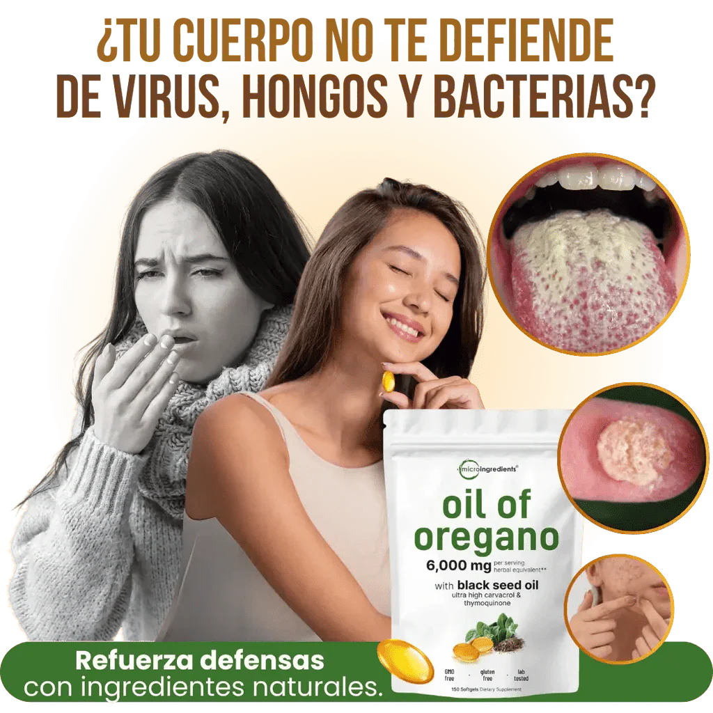 Oregano Oil | Adiós decaimiento y dolor articular