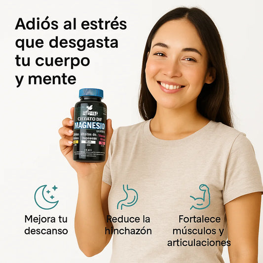 Citrato de Magnesio Vital | Rejuvenece tu organismo en semanas