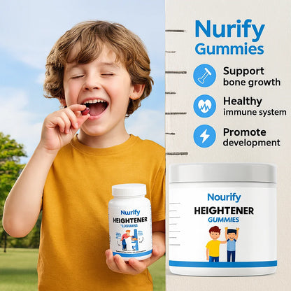 Gomitas de Crecimiento Nurify | Organismo Fuerte y Saludable