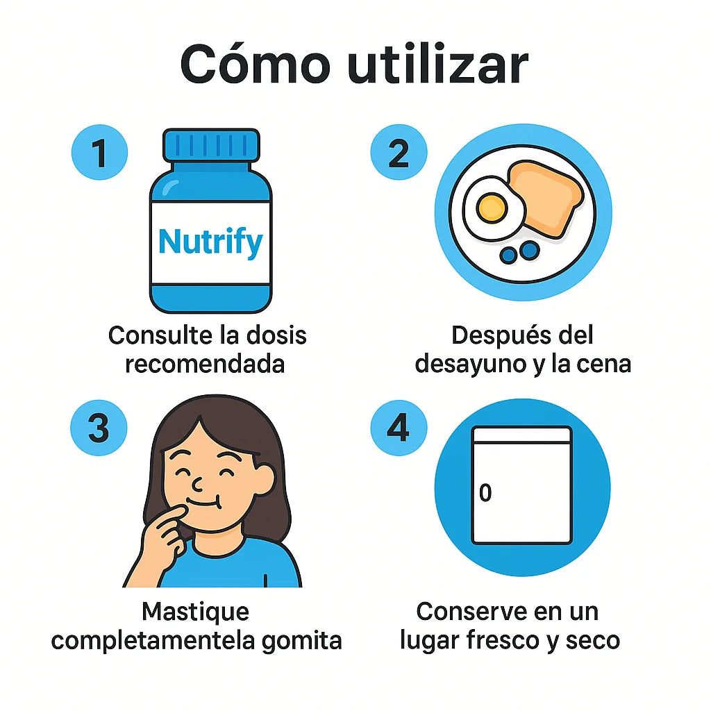 Gomitas de Crecimiento Nurify | Organismo Fuerte y Saludable
