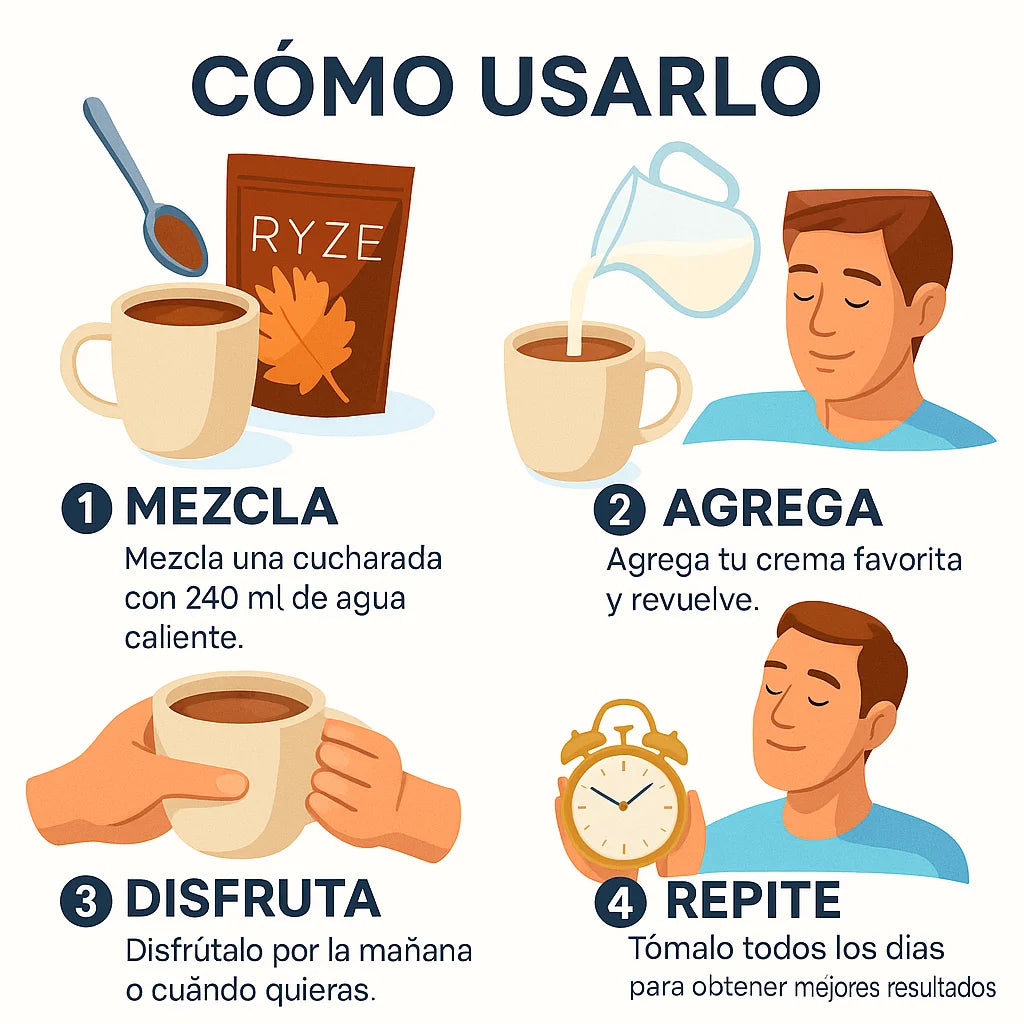 Ryze Coffee | Energía y Vitalidad Natural