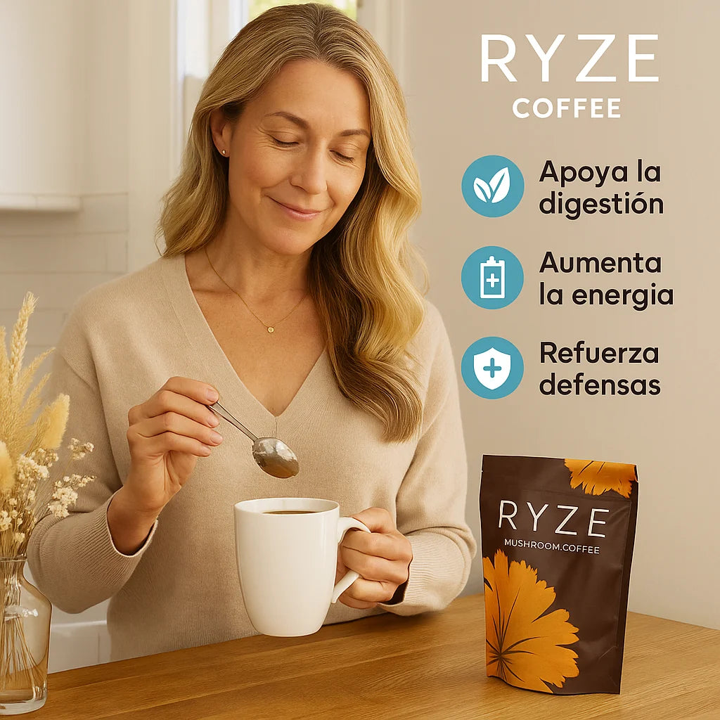 Ryze Coffee | Energía y Vitalidad Natural