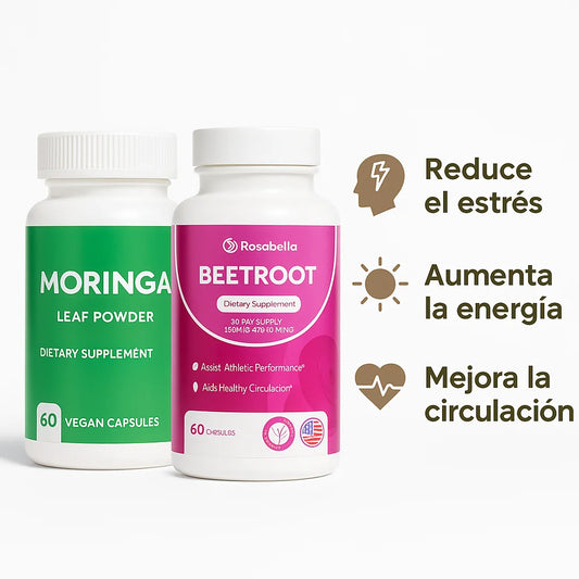 Rosabella: Vitalidad y 32 Nutrientes Clave en Una Sola Cápsula