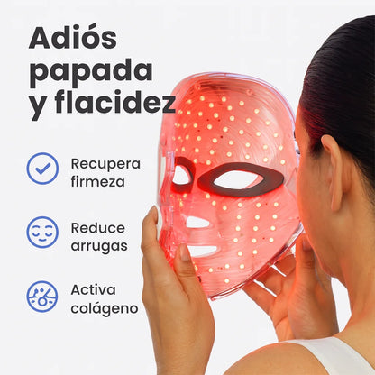 SkinGlow: Terapia LED Reafirmante | Recupera la juventud de tu piel en minutos
