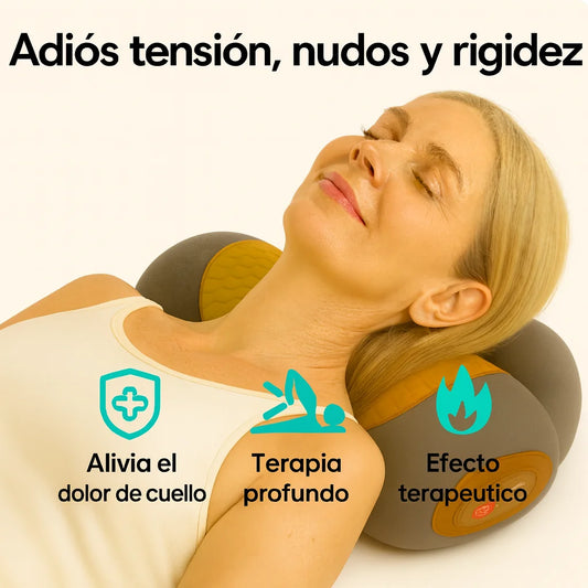 Masajeador Cervical CerviTech | Recupera  tu movilidad y descanso reparador en semanas