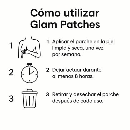 Glam Patches | Reafirma tu busto naturalmente y sin esfuerzo