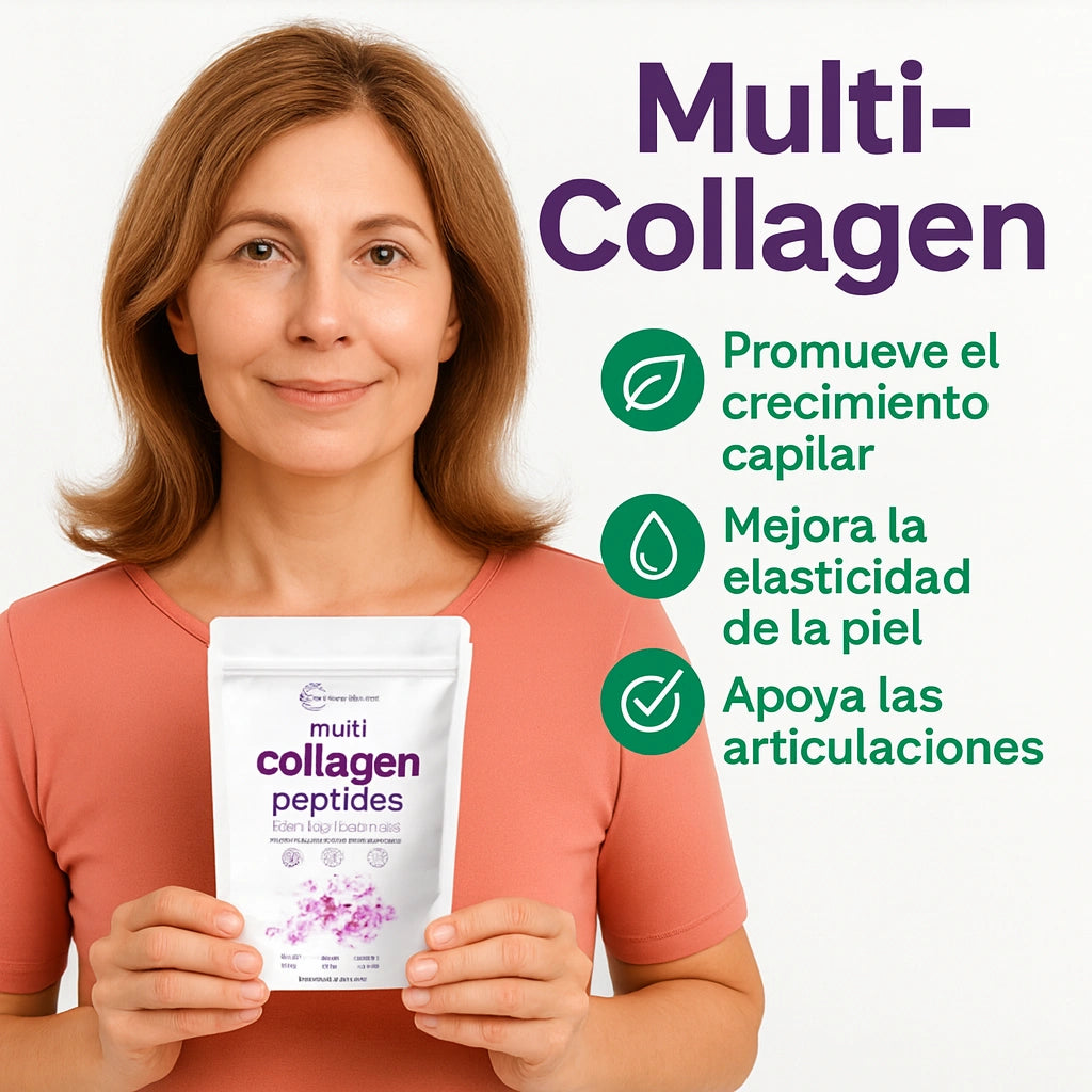 Multi-Collagen | Reduce celulitis y fortalece tu cabello sin esfuerzo