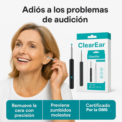 Limpiador de Oídos Inteligente ClearEar | Rejuvenece tu salud auditiva