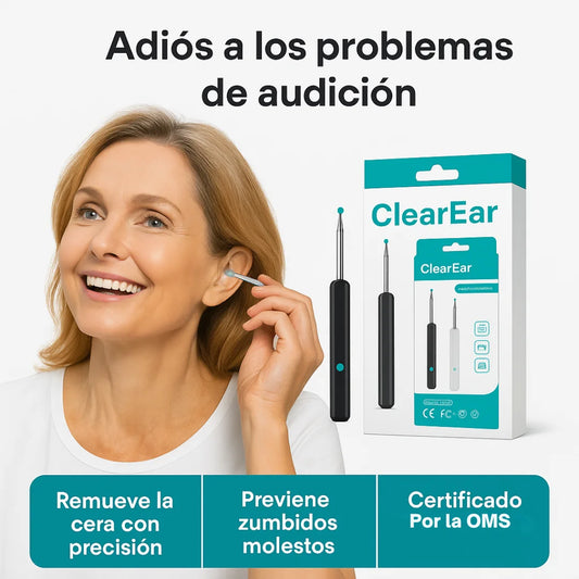 Limpiador de Oídos Inteligente ClearEar | Rejuvenece tu salud auditiva