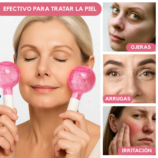 Rodillo de Hielo Facial | Mejora la apariencia natural de tu piel