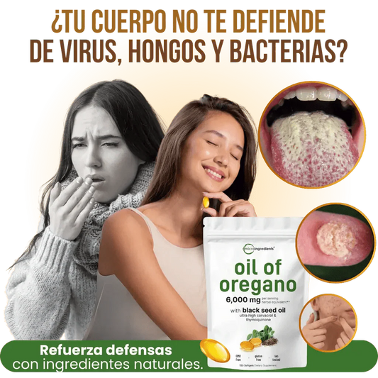 Oregano Oil | Adiós decaimiento y dolor articular